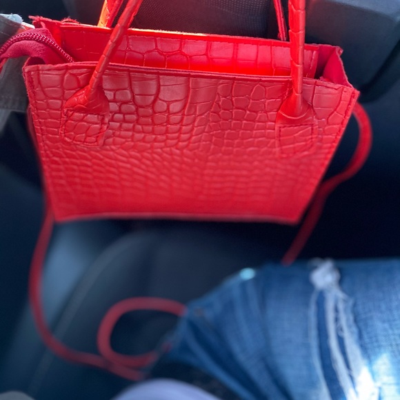 Red Mini Handbag - Picture 3 of 7
